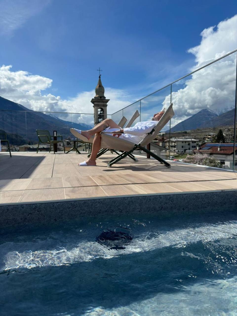 Wine Hotel San Carlo - Relais & Spa - Boutique Hotel Chiuro Bagian luar foto